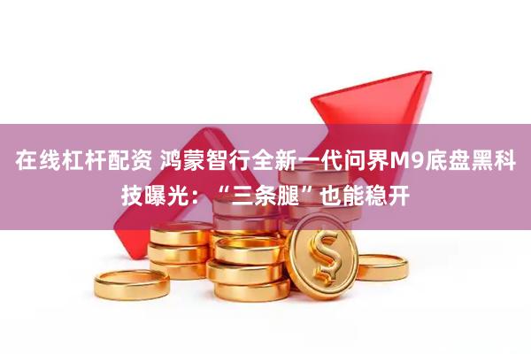 在线杠杆配资 鸿蒙智行全新一代问界M9底盘黑科技曝光：“三条腿”也能稳开
